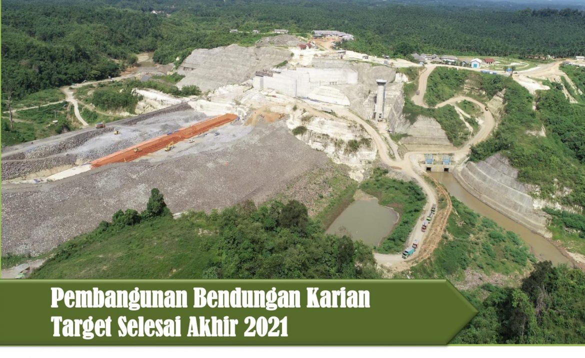 Proyek Pembangunan Bendungan Karian.Kontraktor Daelim-Wika-Waskita,JO