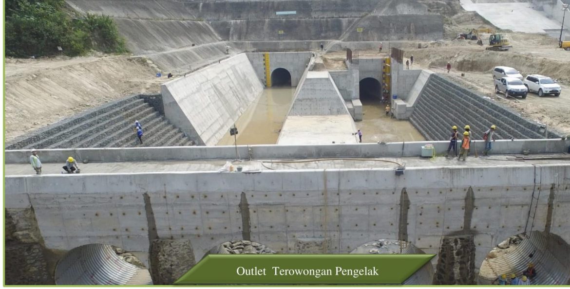 Proyek Pembangunan Bendungan Karian.Kontraktor Daelim-Wika-Waskita,JO