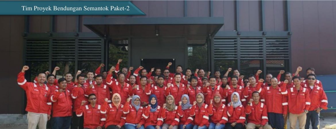 Proyek Bendungan Semantok Paket 2 Kontraktor PT.Hutama Karya (Persero) – PT.Bahagia Bangun Nusa, (KSO)