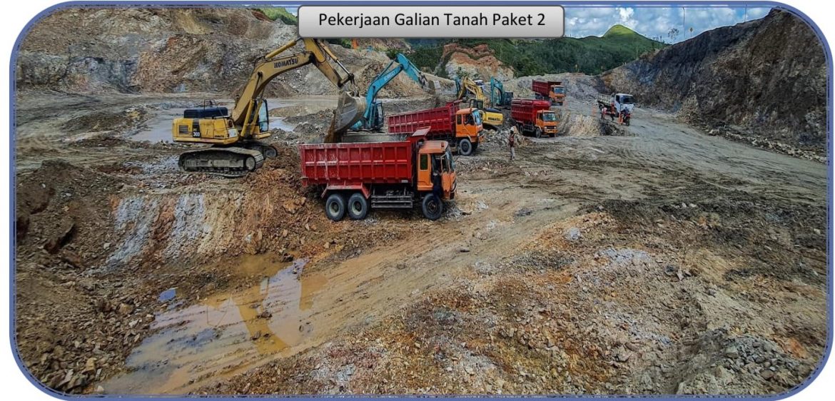 Pembangunan Bendungan Way Apu. Balai Wilayah Sungai Maluku