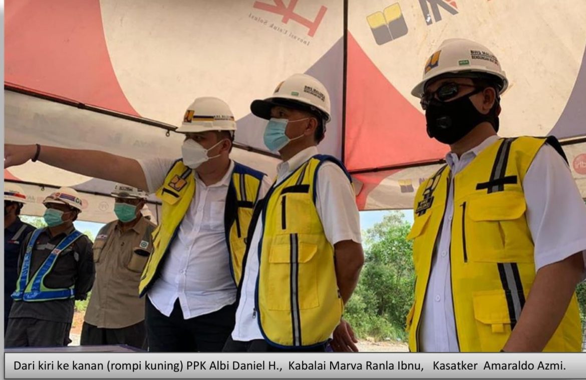 Pembangunan Bendungan Way Apu. Balai Wilayah Sungai Maluku