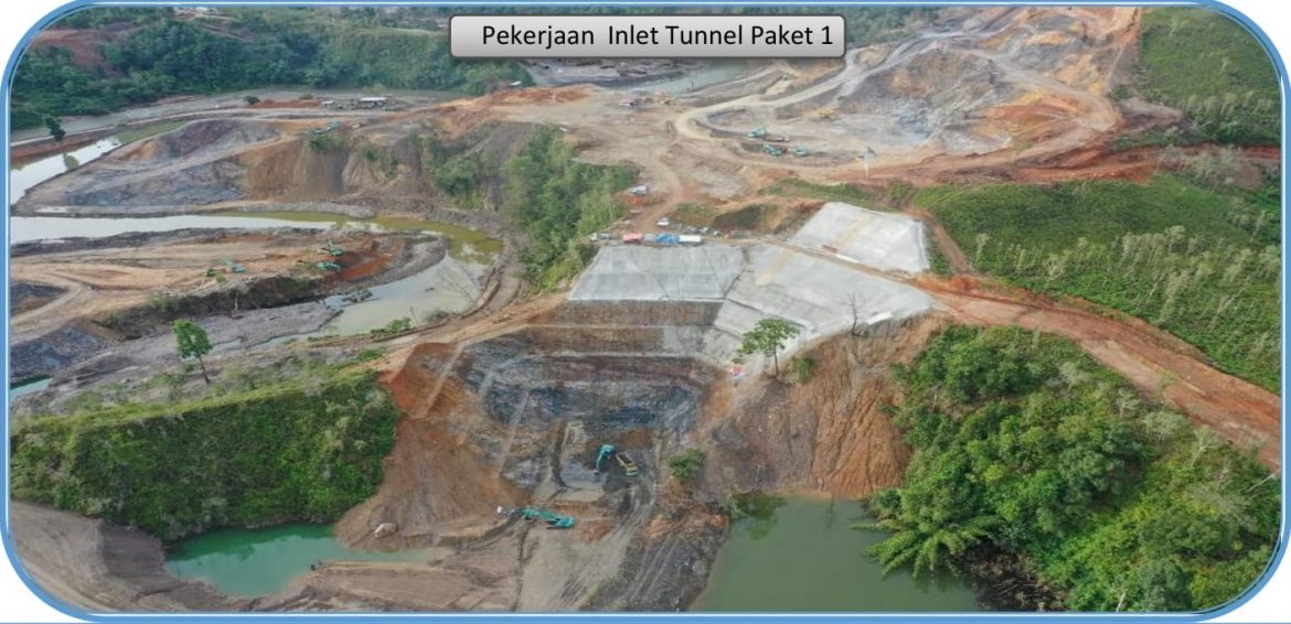 Pembangunan Bendungan Way Apu. Balai Wilayah Sungai Maluku