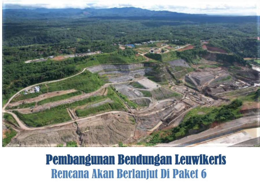 Pembangunan Bendungan Leuwikeris-Rencana Akan Berlanjut di Paket 6