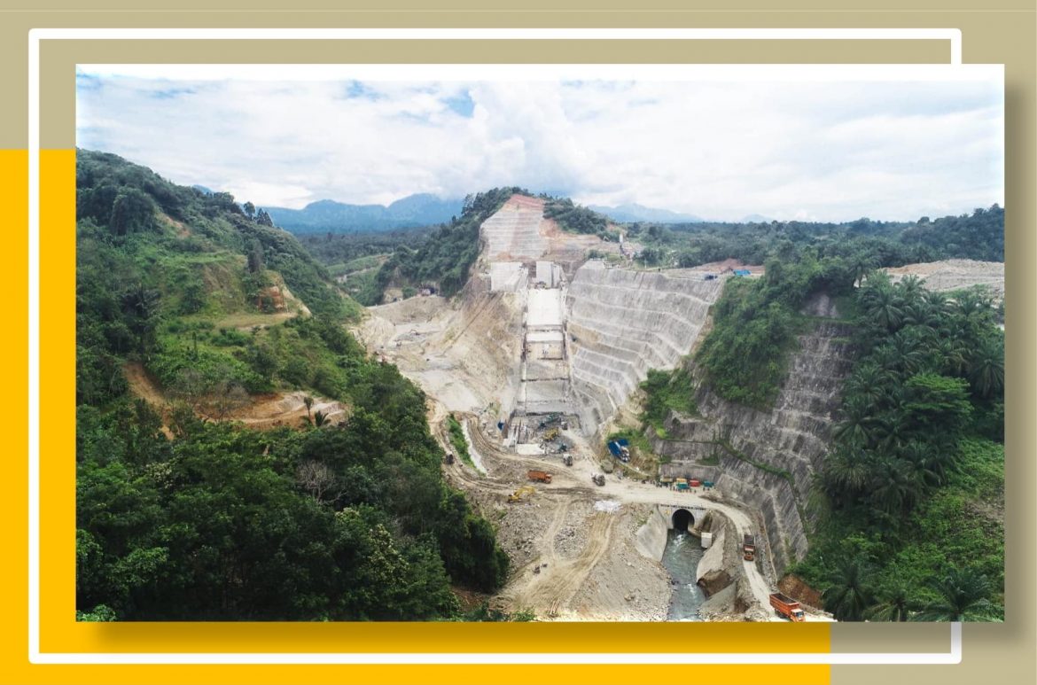 Pembangunan Bendungan Lausimeme – Balai Wilayah Sungai  Sumatera II Medan