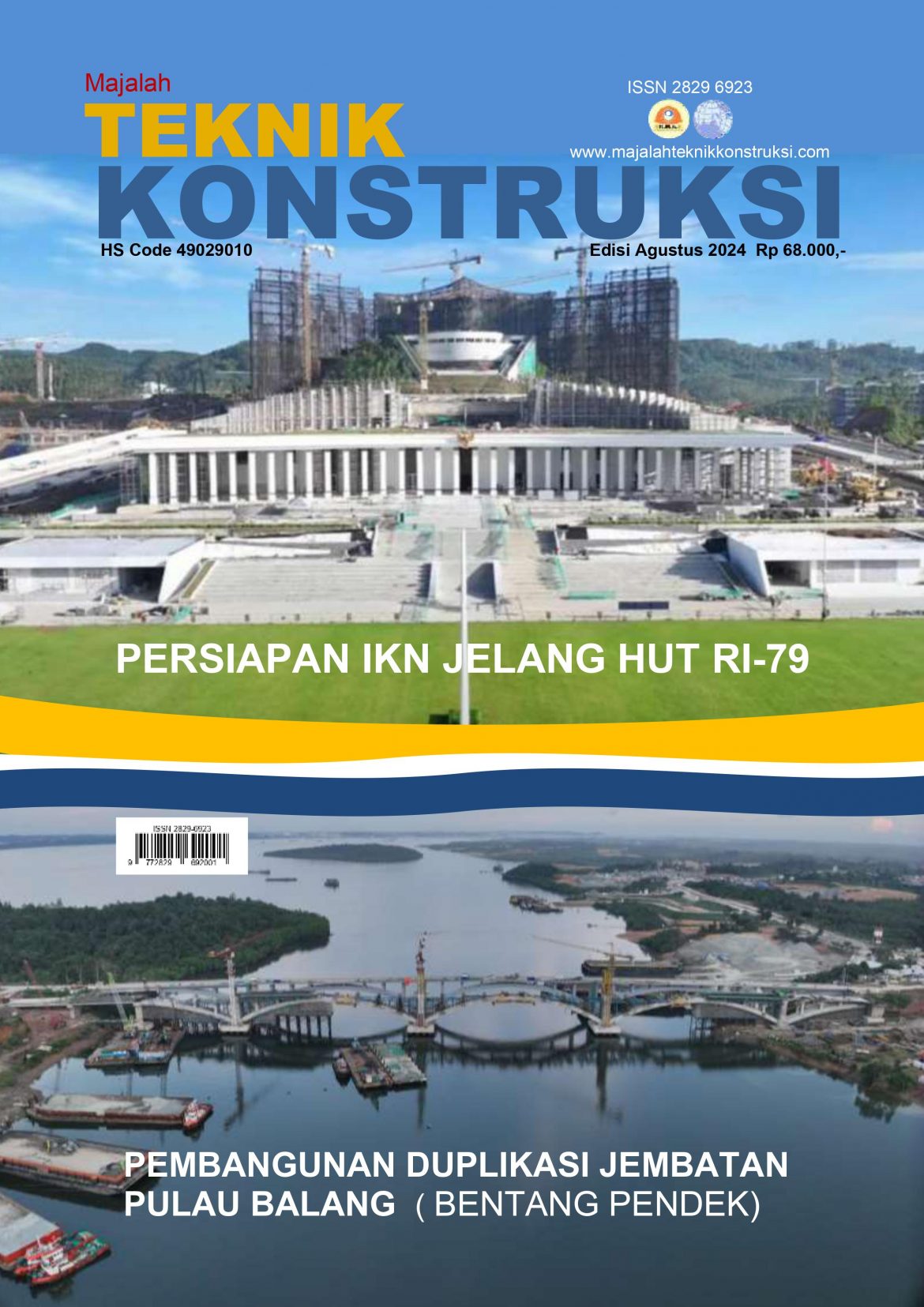 Pembangunan Duplikasi Jembatan Pulau Balang (Bentang Pendek) Kontraktor Pelaksana ADHI – DUTA – JAKON , KSO
